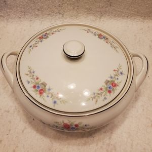 Florentine Fine China Vtg Fantasia Vegetable Serving Bowl